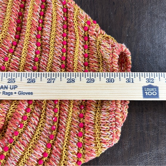 Anthropologie Charlie & Robin Leahi Beaded Shrug S/M - Picture 9 of 10